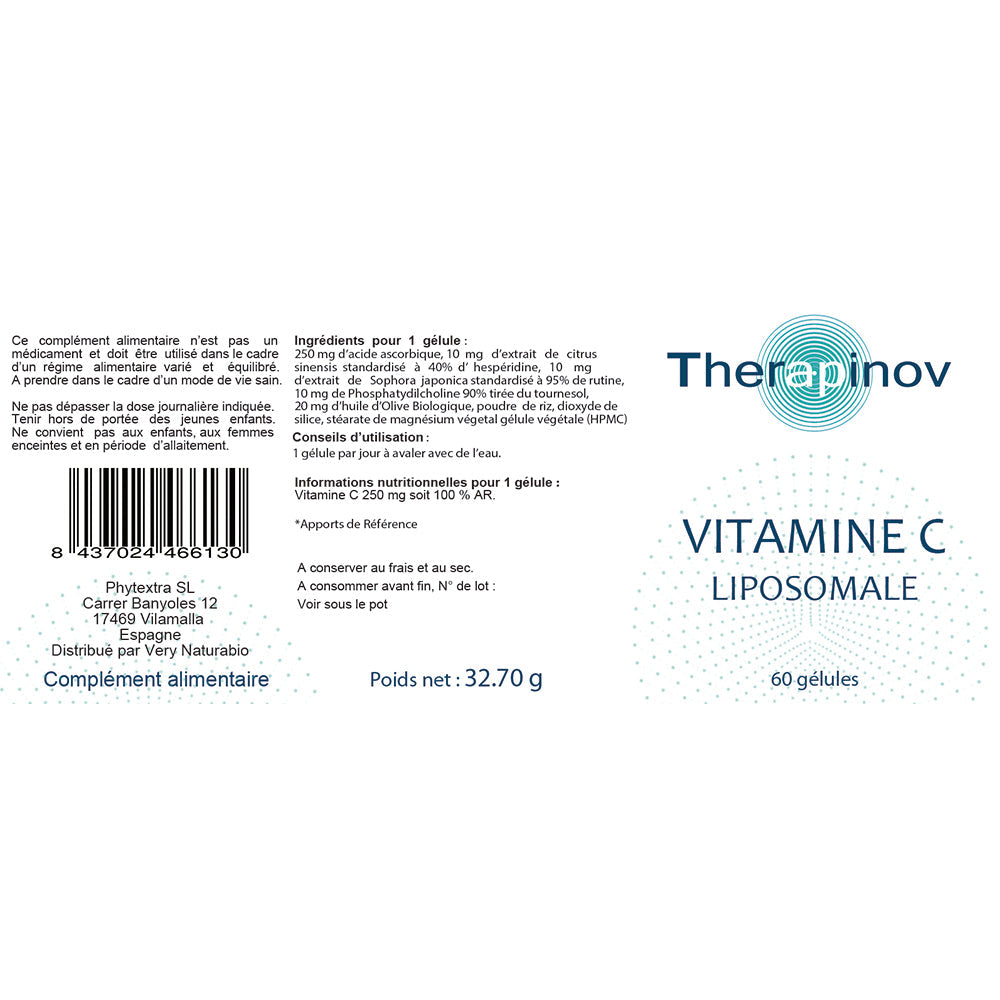 Vitamine C Liposomale : Immunité & Vitalité