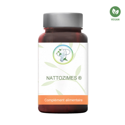 Nattokinase NSK-SD® 2000 FU - Santé Cardiovasculaire & Circulatoire - 60 Gélules Végétales
