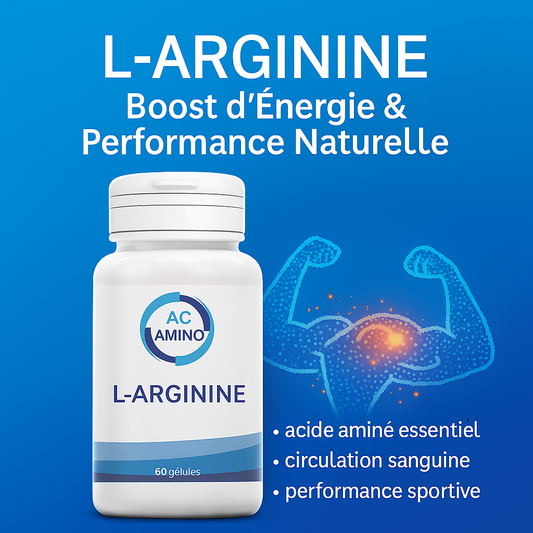 L-Arginine Alpha-Kétoglutarate 500 mg : Sport & Activité Physique