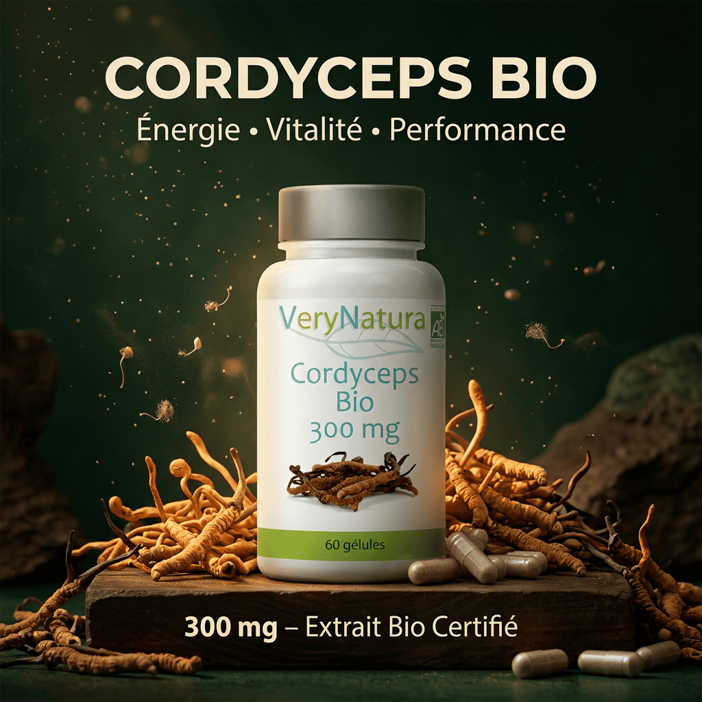 Cordyceps Sinensis Bio Extrait 30% Polysaccharides (Nat&Lab), photo 3