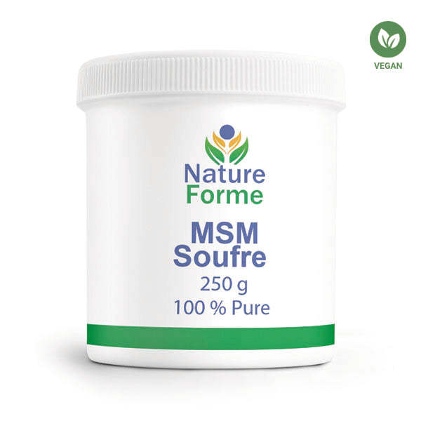 MSM (Méthyl Sulfonyl Méthane) Pur à 99,9% - Soutien Articulations & Cartilages