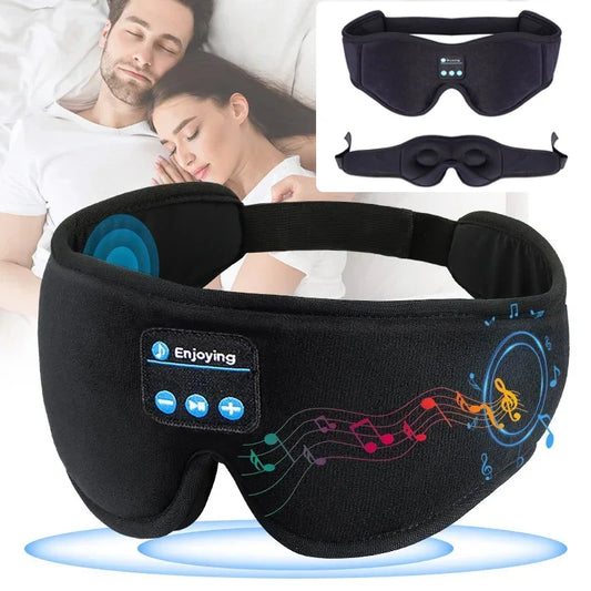 Masque relaxation musicale avec écouteurs intégrés pour une expérience de détente ultime