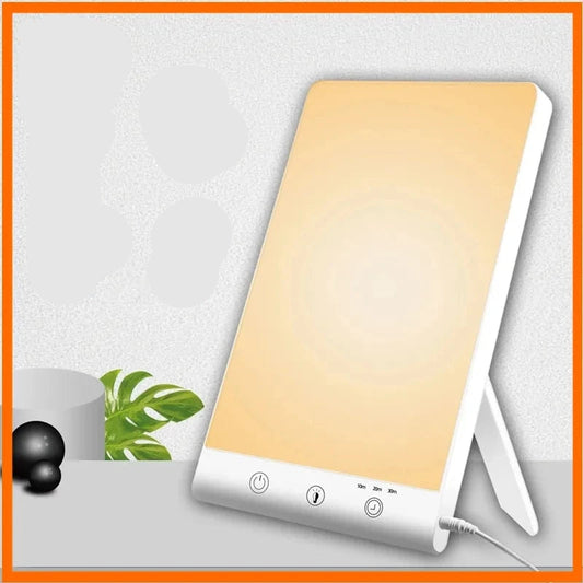Lampe de luminothérapie 12000 lux avec réglage de la luminosité pour le bien-être quotidien
