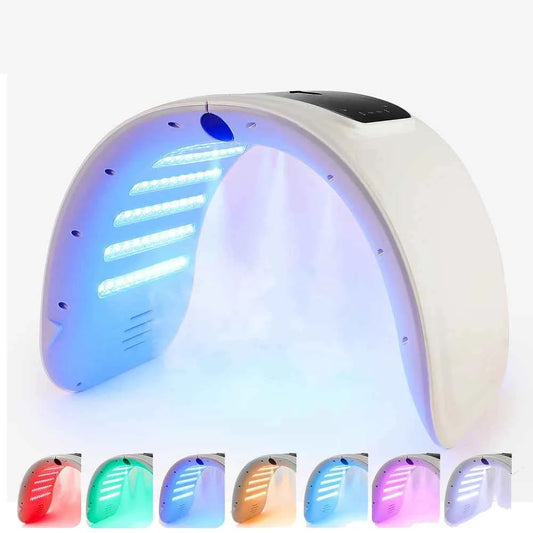 Appareil de luminothérapie LED avec hydratation intelligente pour soins de la peau efficaces