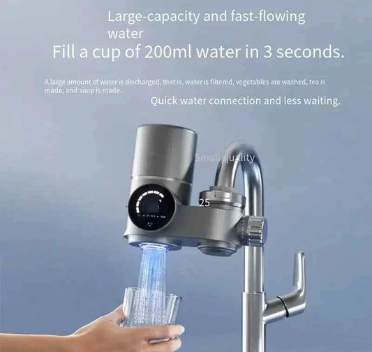 Purificateur d'eau robinet offrant un débit rapide pour remplir 200ml en 3 secondes