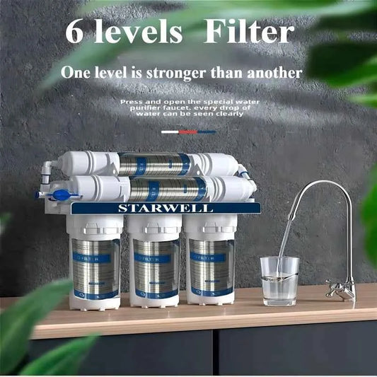 Purificateur d'eau 5 étapes avec filtre et robinet pour une eau claire et saine chez Le terrier du bien-être