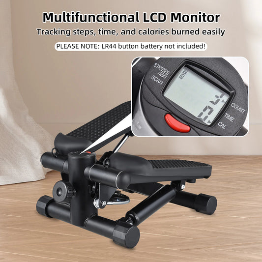 Step électrique compact avec moniteur LCD multifonction pour le suivi des calories et du temps